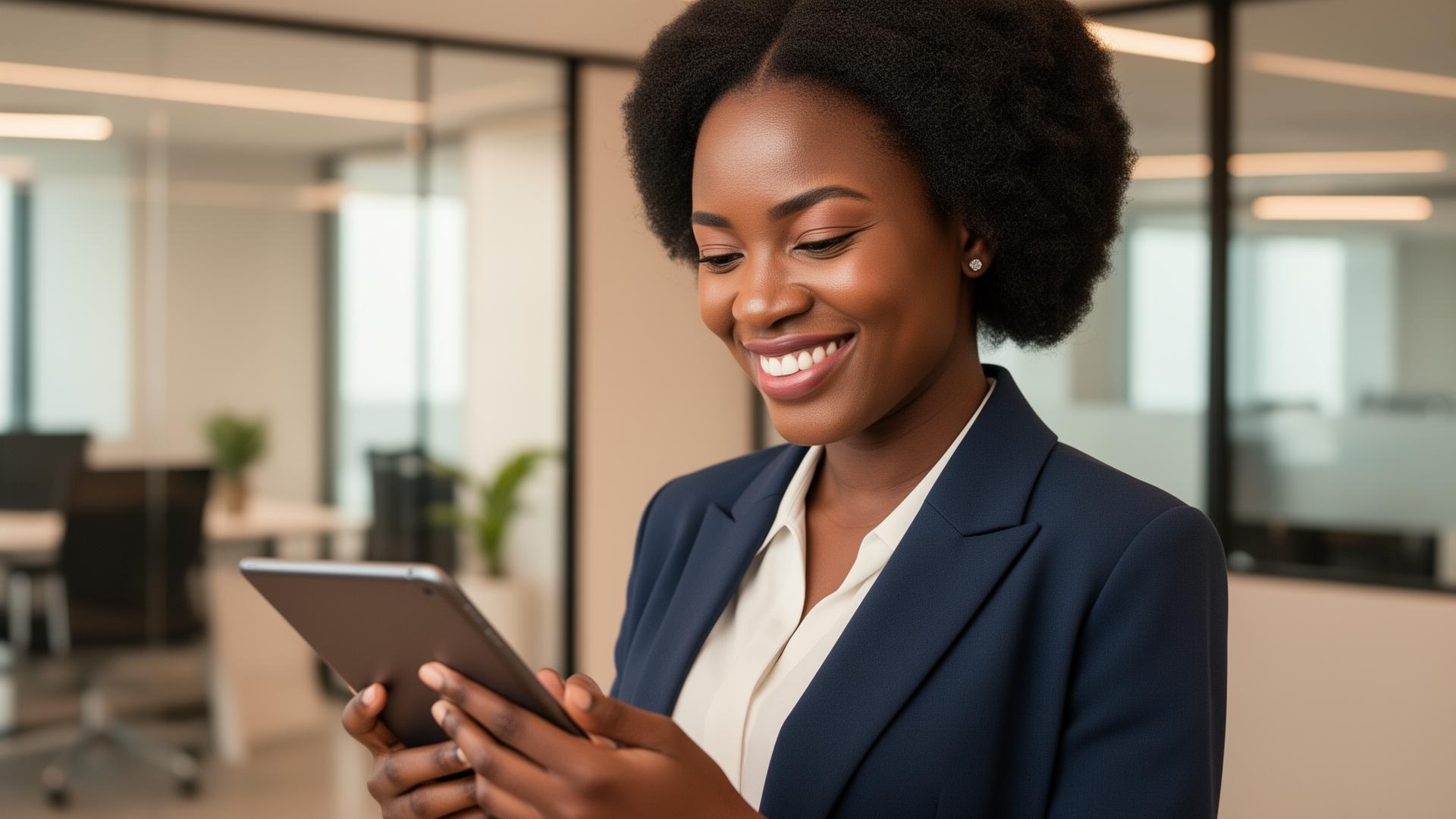 Business owner using QorePay